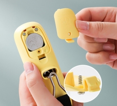 DY-175 Portable 50kg Digital Luggage Scale Big LCD Screen Stainless Steel Hanging Scale LED Display Battery for Weight Measurement