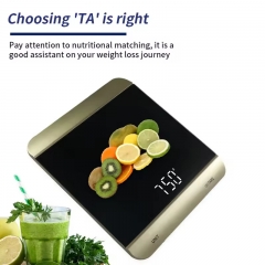 NS-K73 High Quality Tempered Glass Scale Surface Professional Nutrition Food Scale Food Digital Kitchen Scale