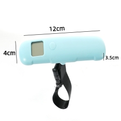 PT-109A High Quality 40kg Hanging Luggage Scale Portable ABS Travel Weighing Tool with Battery Power Source