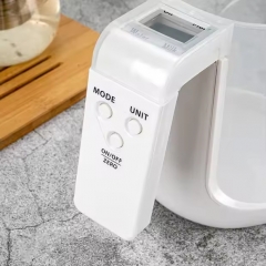 CF1600 5kg/1g New Model Electronic Measuring Cup Scale - Home Multi-functional Kitchen Scale - Liquid Food Scale with Graduations