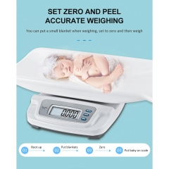 DY-615 Weighing Smart Weight Digital Baby Weighing Scale/ White Infant Weighing Scale on Sale