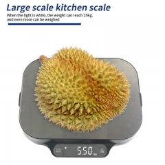 NS-K71 15kg/1g/0.05g Stainless Steel Kitchen Weight Scale LED Cooking Baking Food Scale USB Charging Kitchen Scale