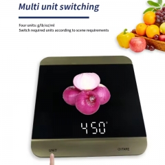 NS-K73 High Quality Tempered Glass Scale Surface Professional Nutrition Food Scale Food Digital Kitchen Scale