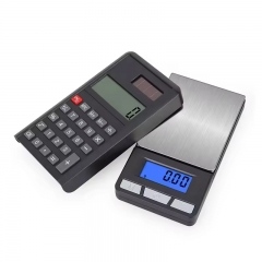 CX-666 2 in 1 Multifunctional 200g 0.01g Accurate Digital Pocket Size Weight Jewelry Gold Herb Scale with Solar Power Calculator