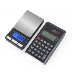 CX-666 2 in 1 Multifunctional 200g 0.01g Accurate Digital Pocket Size Weight Jewelry Gold Herb Scale with Solar Power Calculator