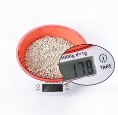 ZD-9 5KG/1g 2-in-1 Digital Electronic Kitchen Scale Multi-PurposeWeighing Bowl Plastic Material Battery Powered