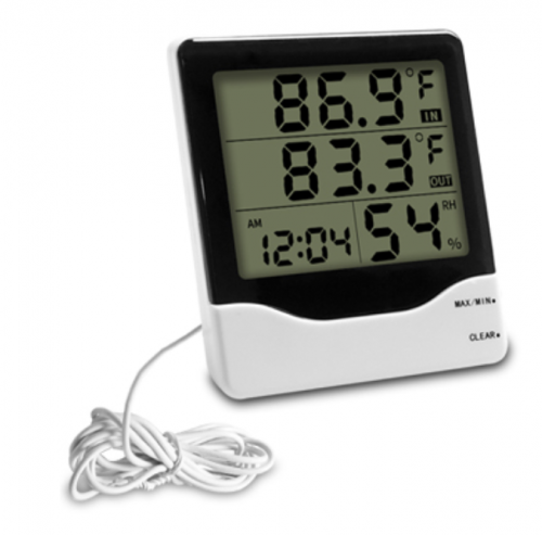 DTH-8020 Digital Thermometer Hygrometer High Durability Plastic Outdoor Product
