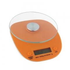 ZD-8 5kg/1g Electronic Kitchen Scale Precise Small Household Baking Food Gram Scale with Tempered Glass Surface Kitchen Scale
