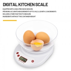 KE-1 Hot Sale Lcd Rechargeable Digital Smart Vegetable Weighing Kitchen Food Scales