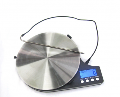 EK802 2g~5kg/1g Electronic Kitchen Scale Food Thermoscope and Room Thermometaf