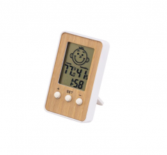 HX-8190 factory lcd hygrometer thermometer digital hygrothermograph with alarm clock