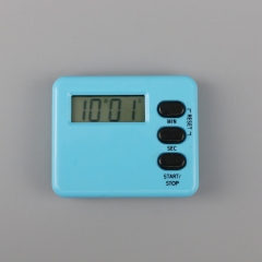 SR2018 Mini Pocket Tiny Lcd Perfect Digital Timer for Tea Coffee Kitchen with 24 Hour 24-hours Two Digit White Clip on Clip-on