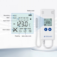 Atlas Log-200 -200°C RLow Temperature Vaccine Refrigerator Temperature Data Logger