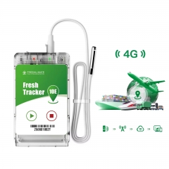 Fresh Tracker 10E GPS Tracker Temperature Monitoring Systems New Version 4G Real Time Temperature Data Logger Location