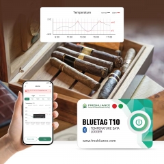 BlueTag T10 Cold Solution Phone APP Bluetooth Sensor for Temperature