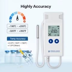Atlas Log-200 -200°C RLow Temperature Vaccine Refrigerator Temperature Data Logger