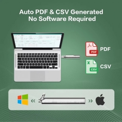 Iron Tag IP68 Waterproof Stainless Steel Autoclave Temperature Data Logger with High Precision for Medical Sterilization