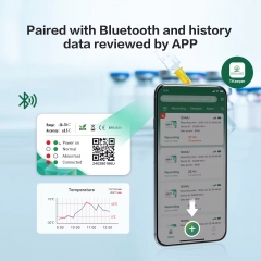 BlueTag T10 Cold Solution Phone APP Bluetooth Sensor for Temperature