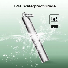 Iron Tag IP68 Waterproof Stainless Steel Autoclave Temperature Data Logger with High Precision for Medical Sterilization