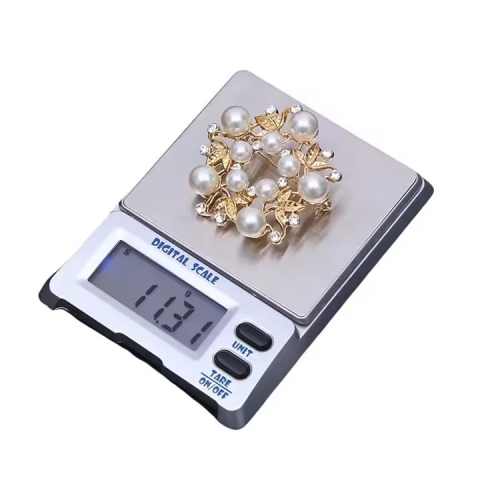DS-18 500g/0.01g Mini Digital Pocket Scale Weight Measuring Tools Jewelry Diamond Scale Pocket Weighing Balance Scale