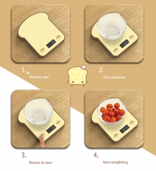 TY01A Electronic Scale Kitchen Scale Mini Kilogram Scale High-Precision Food Scale Bread Scale
