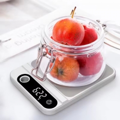 KS216-white 10kg/1g Stainless Steel High Quality Waterproof 5kg Kitchen Scales Food Nutrition Digital Food Scale Kitchen Digital Scale