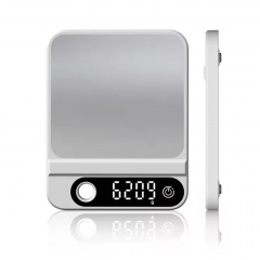KS216-white 10kg/1g Stainless Steel High Quality Waterproof 5kg Kitchen Scales Food Nutrition Digital Food Scale Kitchen Digital Scale