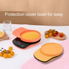 EC311 5kg/1g High Quality Electronics Digital Kitchen Food Scales 5kg Cover Bowl Kitchen Scale