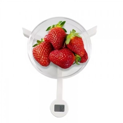 KT-4 5kg/1g Foldable Portable Digital Electronic Balance Cuisine LCD Kitchen Weighing Measuring Travel Mini New Design Food Scales
