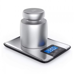 KF-12 5kg/1g High Precision Electronic Cooking Scale Digital Stainless Steel Household LCD Display Food Weight Digital Kitchen Scale