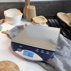 500I 6KG/1g,2KG/0.1g Multifunctional Stainless Steel LCD Display Electronic Kitchen Scale Battery Operated Digital Weight Measuring Device