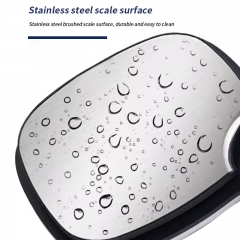 K2038 5kg/1g Stainless Steel Kitchen Weighing Scale LED Cooking Food Scale USB Charging Electronic Kitchen Scale