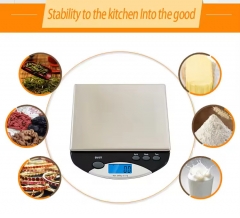 500I 6KG/1g,2KG/0.1g Multifunctional Stainless Steel LCD Display Electronic Kitchen Scale Battery Operated Digital Weight Measuring Device