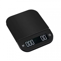 MS-R40 3kg/0.1g Factory Wholesale Household Coffee Scale With Timer Digital Kitchen Drip Coffee Scale Black