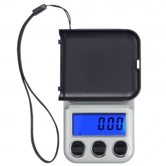 DS-100 100g/0.01g Portable Digital Pocket Kitchen Scale Accuracy Mini Cooking Weight LCD Display Electronic Metering for Food & Jewelry Use