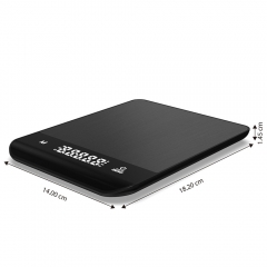 S018 5kg/1g Digital Kitchen Scale 11lb Electronic Balance Food Scale for Weight Food Vegetable with 3*AAA Battery