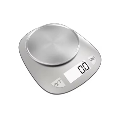 SF-228 5kg/1g Stainless Steel Smart Digital Kitchen Food Scale with Lid Battery Powered Weight Measuring