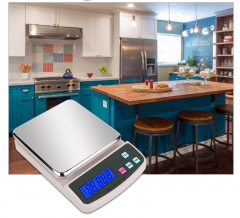 HRD-008 10kg/1g High QualityManual Kitchen Scale Stainless Steel Household Food Kitchen Balance Scale