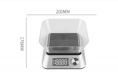 K301 5kg/1g Electronic Kitchen Digital Scale Bowl Nutritional Food Weighing Digital Scales