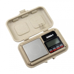 BIO-B-200 200g/0.01g Compact Digital Pocket Scale LCD Backlight with Resolution ABS Material Jewelry Weight Measurement Battery Capacity