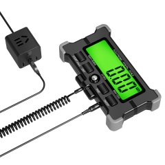 PS-23-120kg 120kg/10g Electronic Portable Postage Warehouse Suitcase Stainless Steel Luggage Scale Shipping Scale