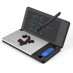 JL809 Multifunctional Digital Kitchen Scale with Handwriting Pad Stainless Steel Platform Auto Shutoff 1000g/0.1g Capacity