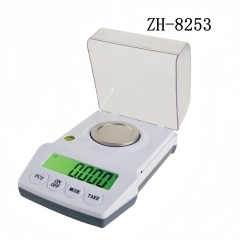 ZH-8253 0.001g Weighing Electronic Balance Precision Jewelry Scale Professional Diamond Carat Scale