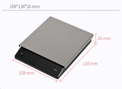 EC349 5kg/1g Stainless Steel Accurate Kitchen Scale Digital Weighing Balance Food Scale