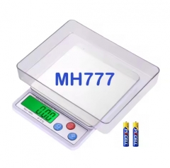 MH777 Electronic Balance Weighing Scale 6kg 0.1g LCD Jewelry Pocket Scale 3kg 600g 0.01g Pocket Digital Jewelry Scale