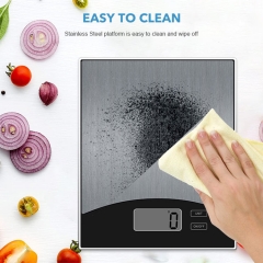 EC1401-SS 8kg/1g Food Scale Electronic Digital Kitchen Scale Weighing Scales