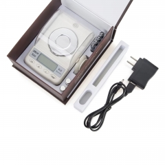 KL-50 Compact Digital Diamond Scales 250ct X 0.005ct Precision for Gemstones and Jewelry Weighing