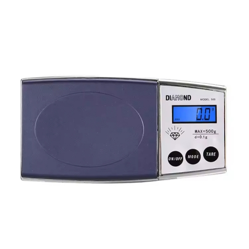 P015 500g 0.01G Accuracy Portable Large Capacity Digital Pocket Jewelry Gem Digital Gram Scale with Battery Power