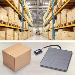 PS4B High Accuracy 200kg/440lbs X 10g Shipping Scale Digital Postal Durable Alloy Steel Platform Heavy Duty Scale for Packages