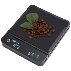 CS-06 3kg/0.1g Waterproof USB Charging Coffee Scale Measures Coffee with Accuracy-Power Source Battery Food Scale